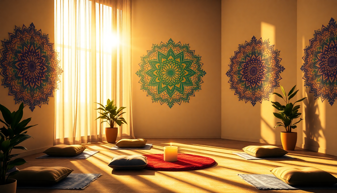 Elevate Your Space: Infusing Spiritual Serenity with Mandala Designs